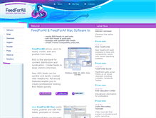 Tablet Screenshot of feedforall.com